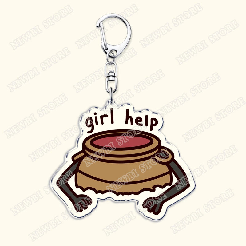Video Game Dark Souls Keychains for Women Accessories Bag Bloodborne Malenia Melina Keyrings Jewelry Fans Gaming Friends Gift