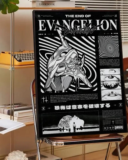 1PC G-Genesis N-NeonS E-Evangelion Poster Poster Paper Print Home Living Room Bedroom Entrance Bar Cafe Art Painting Decoration