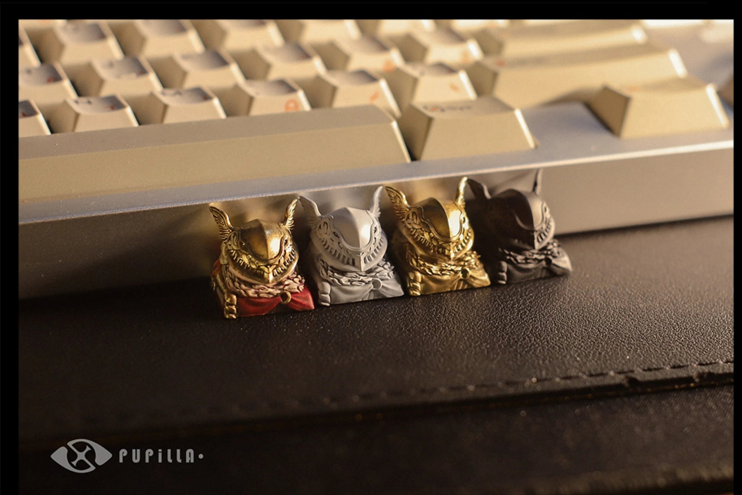 E-Elden Ring Malenia 3D Artisan Anime Keycap Personality Handmade Gaming Keycaps for Mechanical Keyboard Accessories Boy Gifts