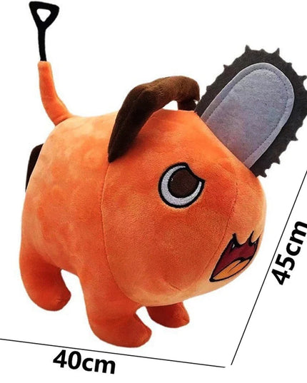 10-40cm Anime Chainsaw Man Dolls Plush Toy Cartoon Pochita Orange Dog Pillow Stuffed Soft  Toy for Kids Birthday Gift
