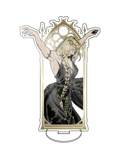 Anime Game Elden Ring 15CM Melina Starscourge Radahn Aseo Queen Marika the Eternal Acrylic Stand Model Plate birthday gifts