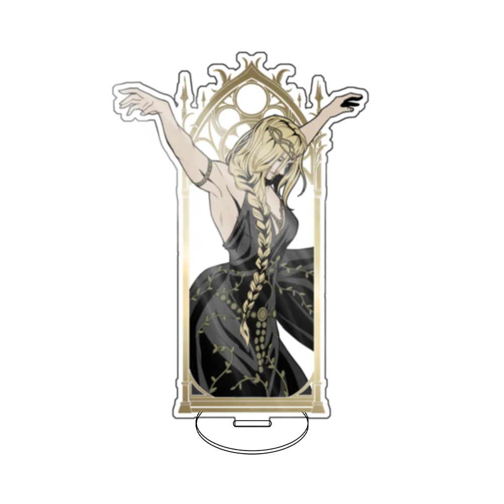 Anime Game Elden Ring 15CM Melina Starscourge Radahn Aseo Queen Marika the Eternal Acrylic Stand Model Plate birthday gifts