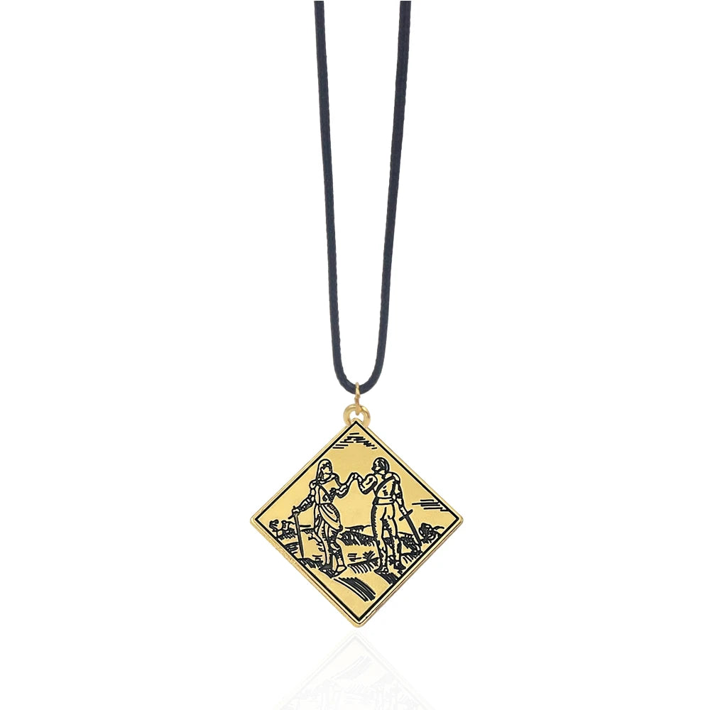 Game Ring Keychain Amulet Prosthetic Swordsman Pendant Necklaces for Men Women Bag Car Cosplay Props Accessories Jewelry