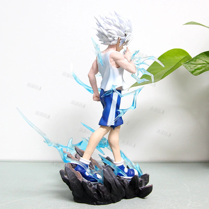 2025 Nuevas Figuras De Anime Hunter × Hunter Killua Zoldyck Figura  AccióN De Manga Modelo Pvc Estatua Coleccionable Ornamento
