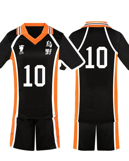Haikyu!! Haikyuu Cosplay Costume Karasuno Koukou High School Volleyball Club Hinata Shoyo Kageyama Tobio Sportswear Jerseys