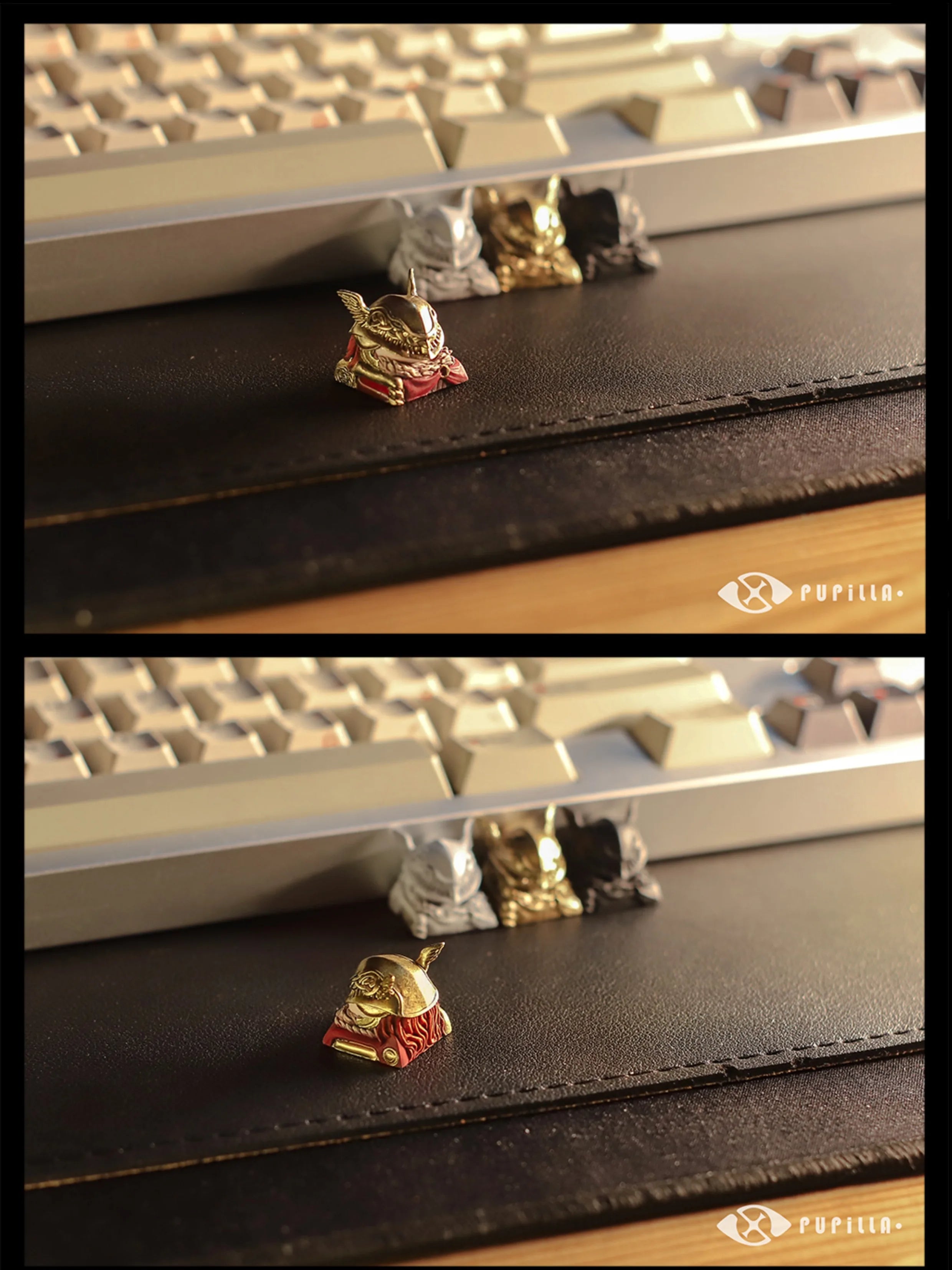 E-Elden Ring Malenia 3D Artisan Anime Keycap Personality Handmade Gaming Keycaps for Mechanical Keyboard Accessories Boy Gifts