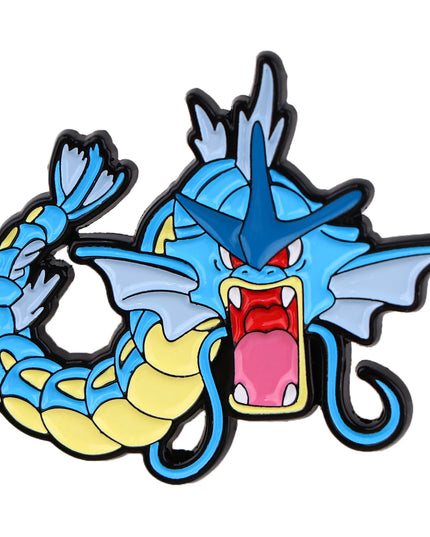 4 pcs Creative Brooch Set Cute Game Console Pikachu Togepi Charmander Enamel Pin Wallet Backpack Clothing Jewelry