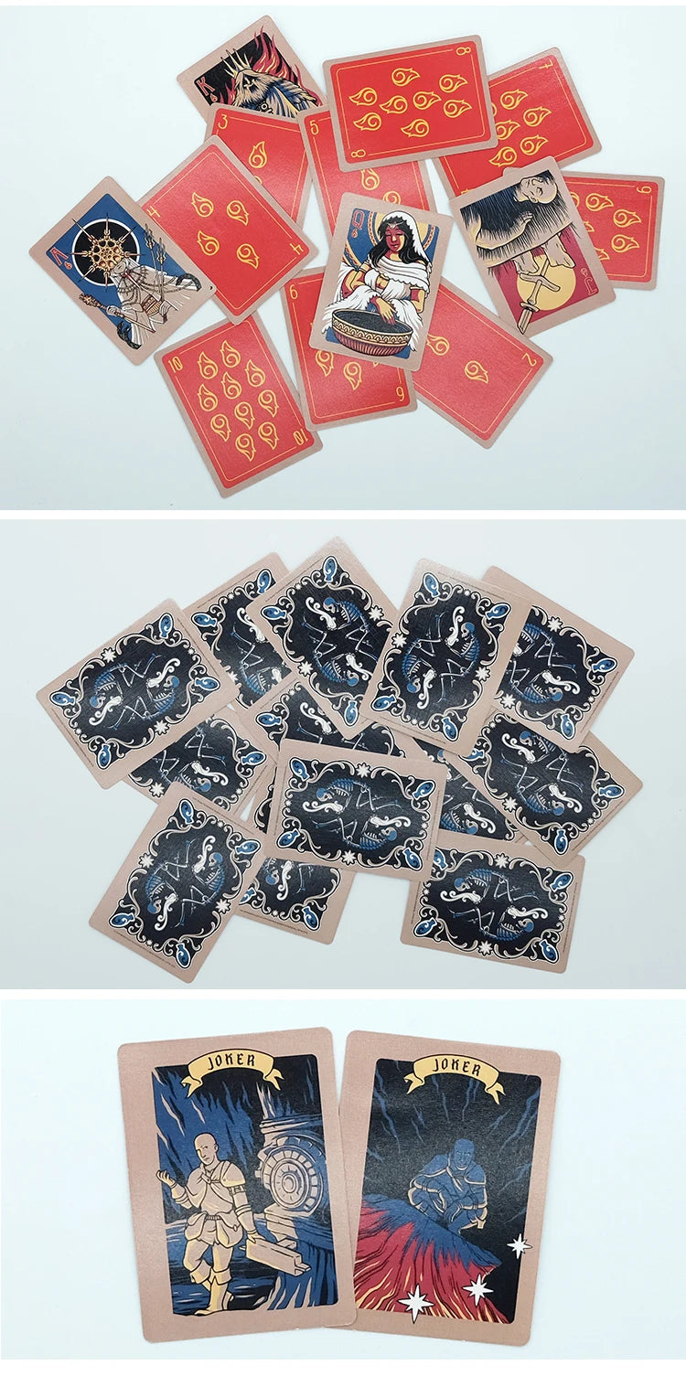 Dark Souls Poker Cards - Deck of 52 Cards Perfect for Playing Poker, Black Jack, Big 2 and Other Card Games