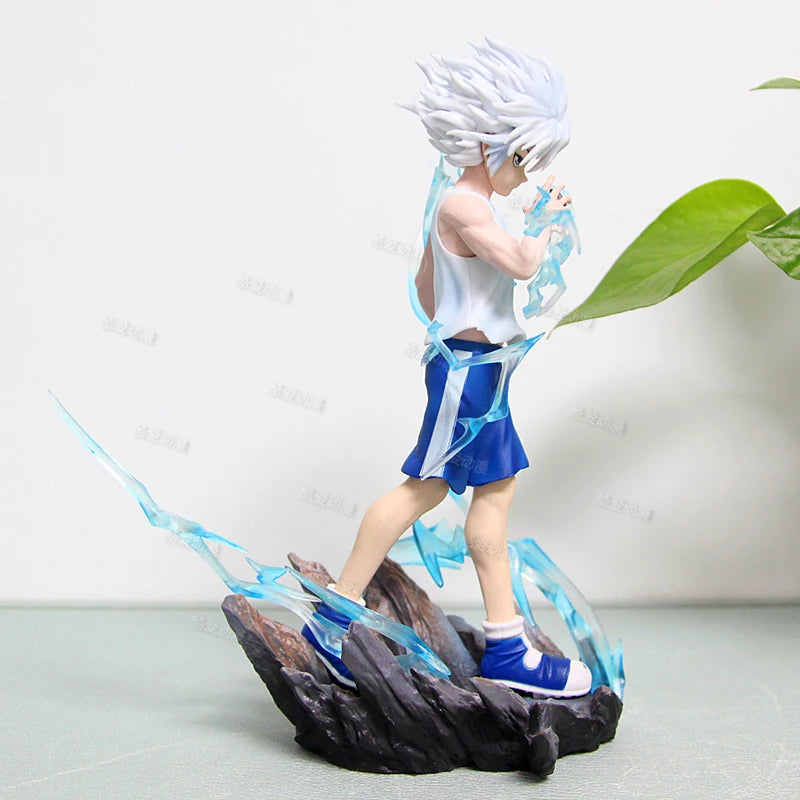 2025 Nuevas Figuras De Anime Hunter × Hunter Killua Zoldyck Figura  AccióN De Manga Modelo Pvc Estatua Coleccionable Ornamento