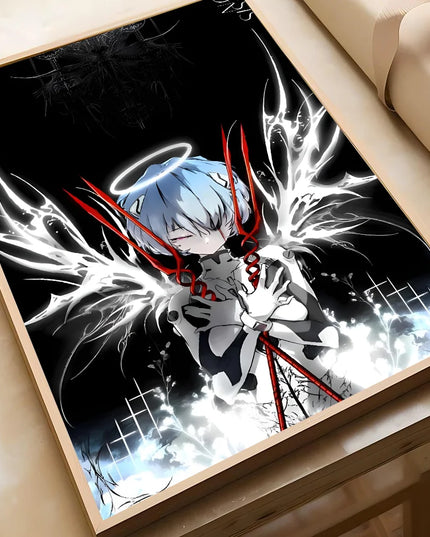 1PC G-Genesis N-NeonS E-Evangelion Poster Poster Paper Print Home Living Room Bedroom Entrance Bar Cafe Art Painting Decoration