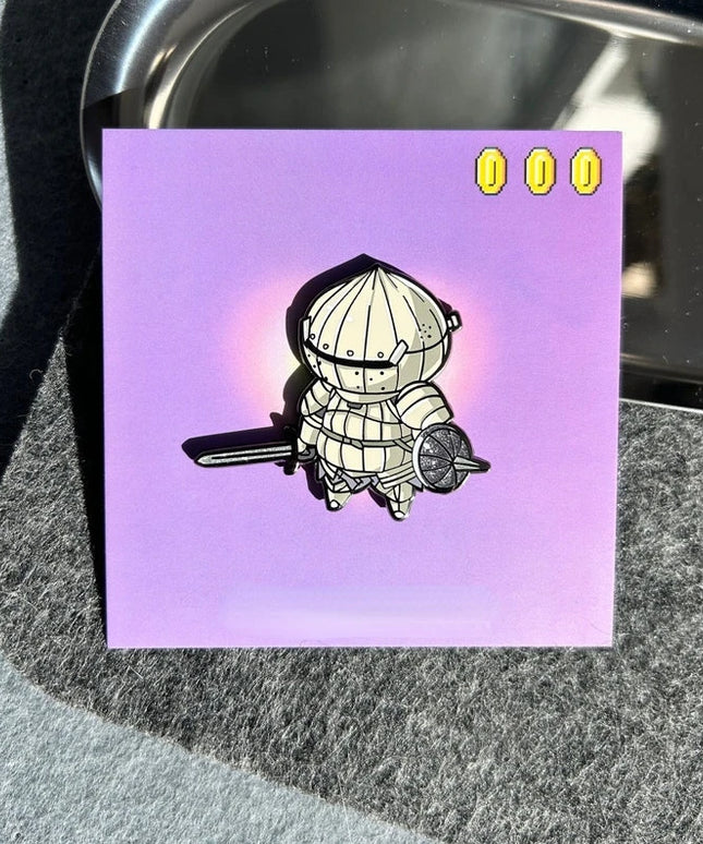 Soul Game Dark Souls Character Enamel Pin