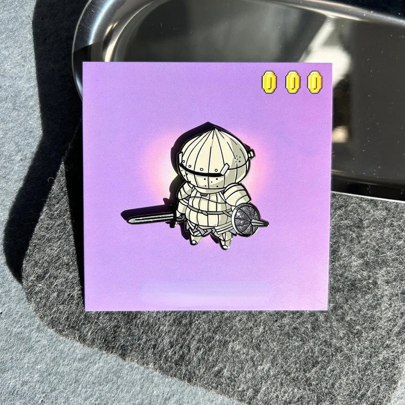 Soul Game Dark Souls Character Enamel Pin