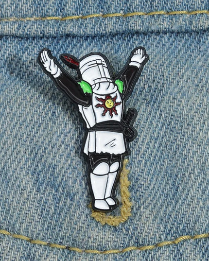 Praise The Sun "Styling Game Enamel Pins Dark Souls Series Of Weapons Brooch Lapel Metal Badges Jewelry Gift For Players Friend