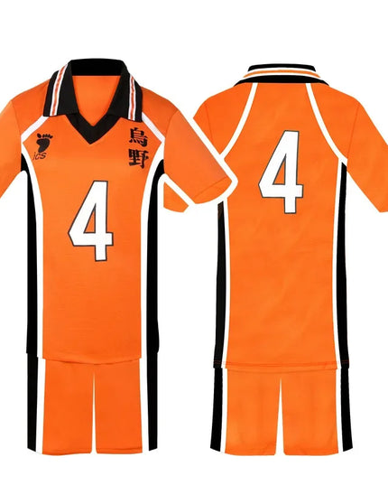 Haikyu!! Haikyuu Cosplay Costume Karasuno Koukou High School Volleyball Club Hinata Shoyo Kageyama Tobio Sportswear Jerseys