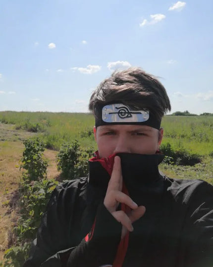 Ninja Headband Rebel Leaf Naruto Forehead Protector Coslapaly Anime Peripheral