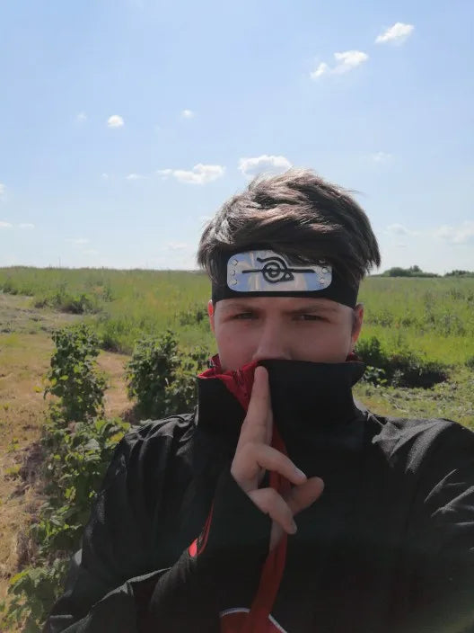 Ninja Headband Rebel Leaf Naruto Forehead Protector Coslapaly Anime Peripheral