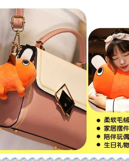 10-40CM Pochita Plush Chainsaw Chain Saw Man Plush Doll Cute Stuffed Cartoon Anime Soft Toys Pillow For Kids Xmas Gifts