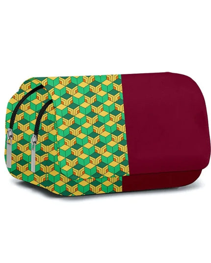 Demon Slayer 3D Anime Pen Bag Student Storage Bag Tanjirou Nezuko Zenitsu Giyuu Cartoon Pen Box Cute Boys Girls Pencil Case