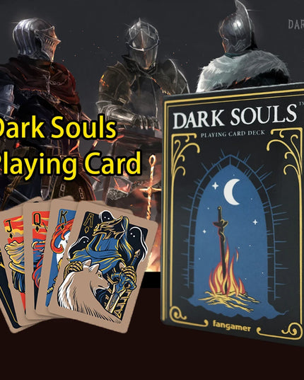 Dark Souls Poker Cards - Deck of 52 Cards Perfect for Playing Poker, Black Jack, Big 2 and Other Card Games