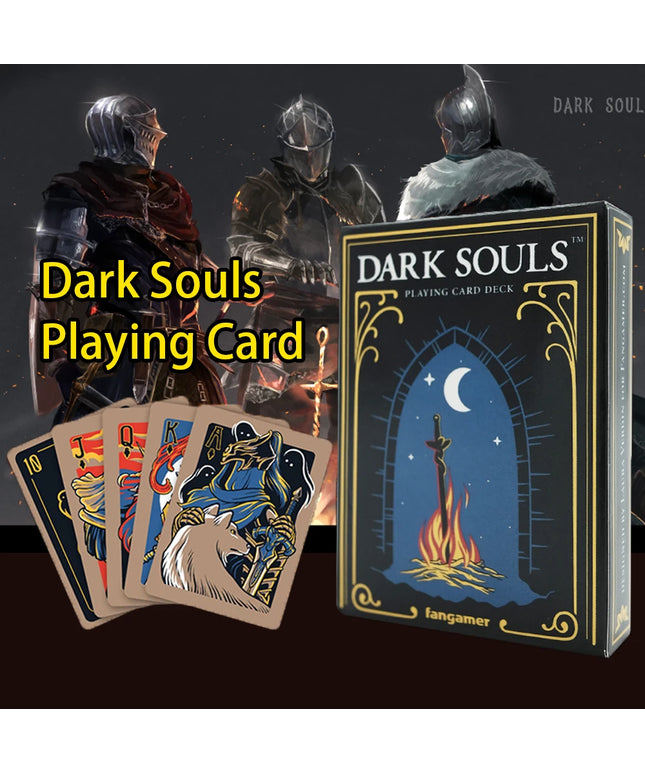 Dark Souls Poker Cards - Deck of 52 Cards Perfect for Playing Poker, Black Jack, Big 2 and Other Card Games