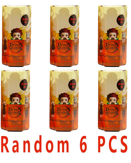 New Party Angel Demon Slayer Series Blind Box Car Decoration Desktop Computer Screen Cupid Hand Fashion Play Doll Birthday Gift