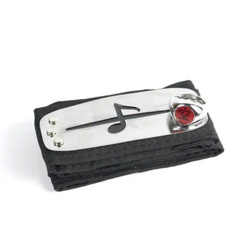 Anime Akatsuki Headband Sasori Uchiha Itachi Ring Sets Cosplay Costumes Props Pain Orochimaru Ninja Accessories
