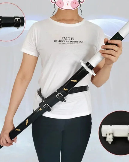 41in/104cm Demon Slayer Katana Anime Ninja Sword Demon Slayer Cosplay Prop Knife Real Size Samurai Sabre Japonesa Katana Sword