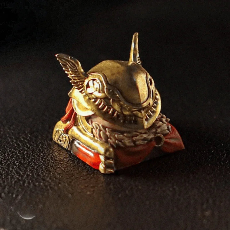 E-Elden Ring Malenia 3D Artisan Anime Keycap Personality Handmade Gaming Keycaps for Mechanical Keyboard Accessories Boy Gifts
