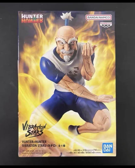 In Stock BANDAI HUNTER HUNTER VIBRATION STARS Aizakku Netero Meruem Hot Anime Action Model Gifts Collectible Figurines for Kids