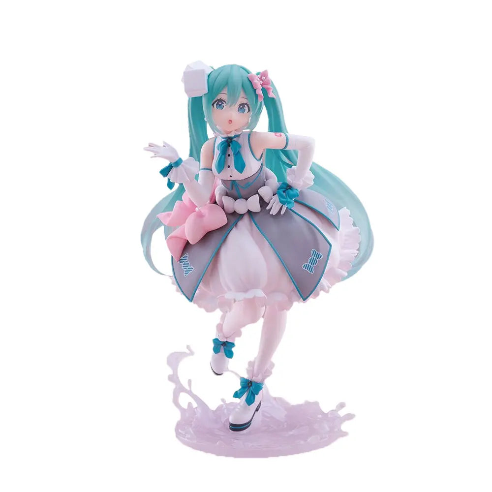 19CM Anime Hatsune Miku Figuer Glitter Candy Series Standing Anime Model Toy Gift Collection Decorative Ornament PVC