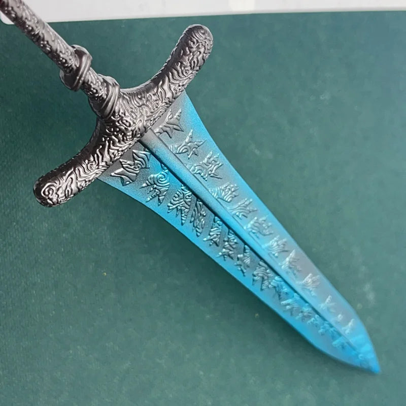 Elden Dark Moon Greatsword Model - 21cm/8.26in Zinc Alloy, Rust-resistant, Not Sharp, Ideal for Ring Collectors, Display