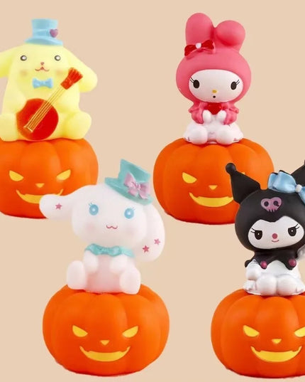 Animation Sanrios Kitty Kawaii Glowing Cloud Lamp Hello Kitty Bedside Lamp LED Night Light Cake Decoration Decoration Gift