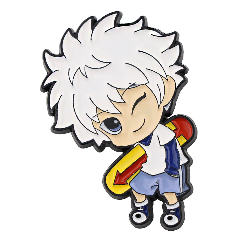 Badges on Backpack Enamel Pin Lapel Pins for Backpacks Cute Brooches for Women Metal Fashion Jewelry Accessories