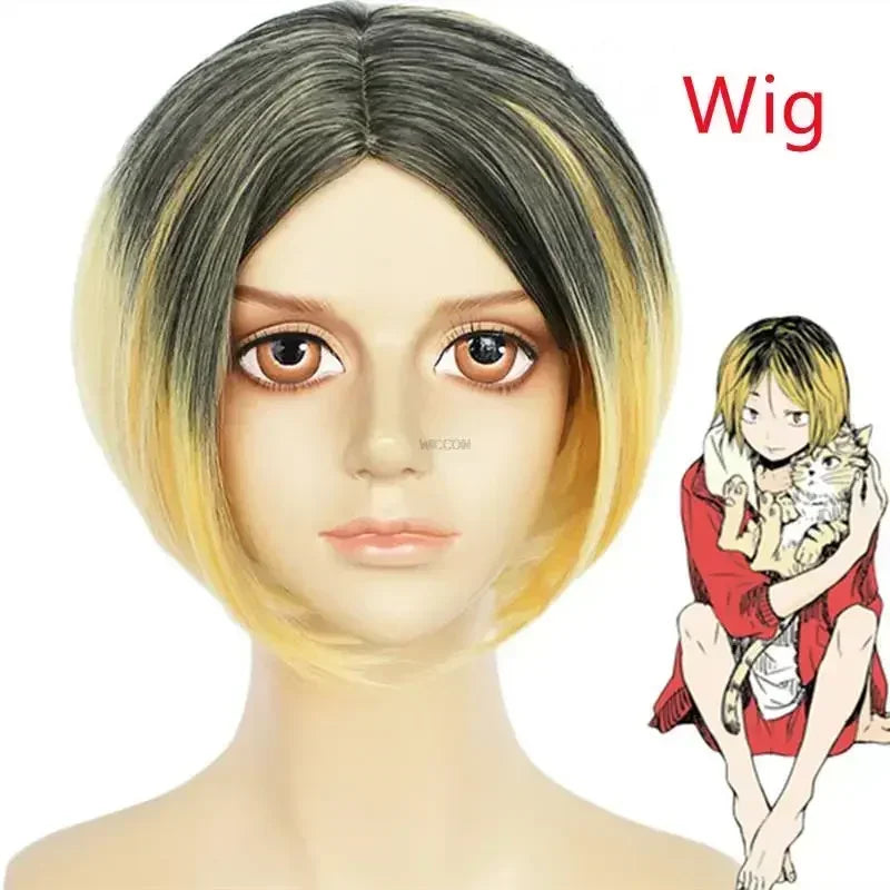 Anime Haikyuu Nekoma Middelbare School Kenma Kozume Cosplay Kostuum Geen 5 Jersey Korte Mouw Sportkleding Halloween Kleding