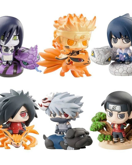 Hot Naruto Shippuden Anime figure Model Sasuke kakashi Gaara Action Figurine PVC Statue Collectible Toy  Doll children gifts