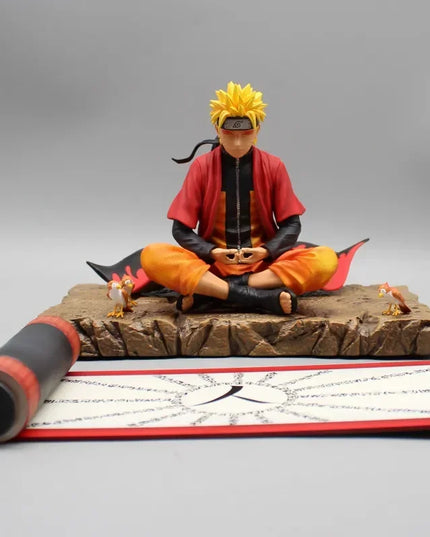SHF Immortal Mode Uzumaki 2.0 Cloak Model with Scroll Accessories