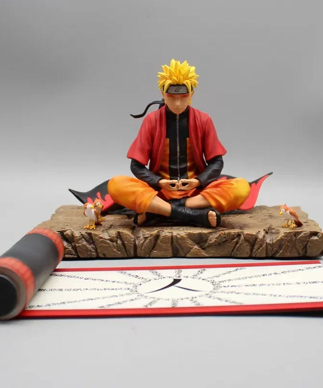 SHF Immortal Mode Uzumaki 2.0 Cloak Model with Scroll Accessories