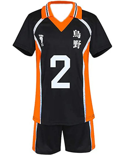 Haikyu!! Haikyuu Cosplay Costume Karasuno Koukou High School Volleyball Club Hinata Shoyo Kageyama Tobio Sportswear Jerseys