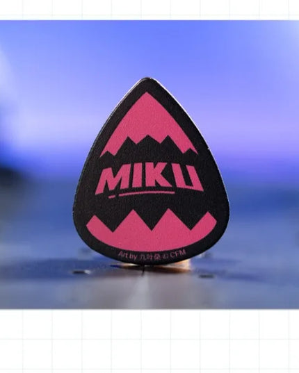 3PCS Hatsune Miku Multicolor Guitar Picks Acrylic Guitar Picks for Acoustic Electric Guitars Bass or Ukulele Guitar Accessories
