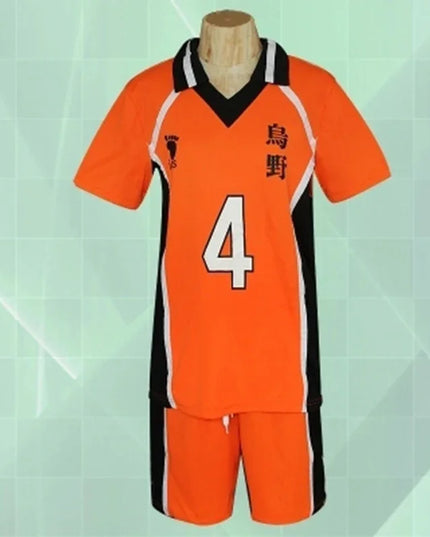 Haikyu!! Haikyuu Cosplay Costume Karasuno Koukou High School Volleyball Club Hinata Shoyo Kageyama Tobio Sportswear Jerseys