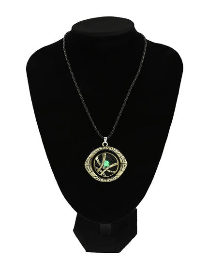 Marvel Avengers Dr Strange Men Doctor Strange Infinity Time Stones Eye of Agamotto Rotatable Keychain Kpop