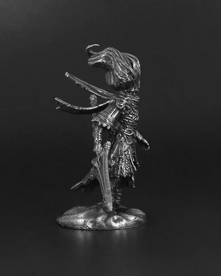 Vintage White Brass Dark Souls III Nameless King Anime Action Figurine Metal Game Character Model Collections Toy Gifts