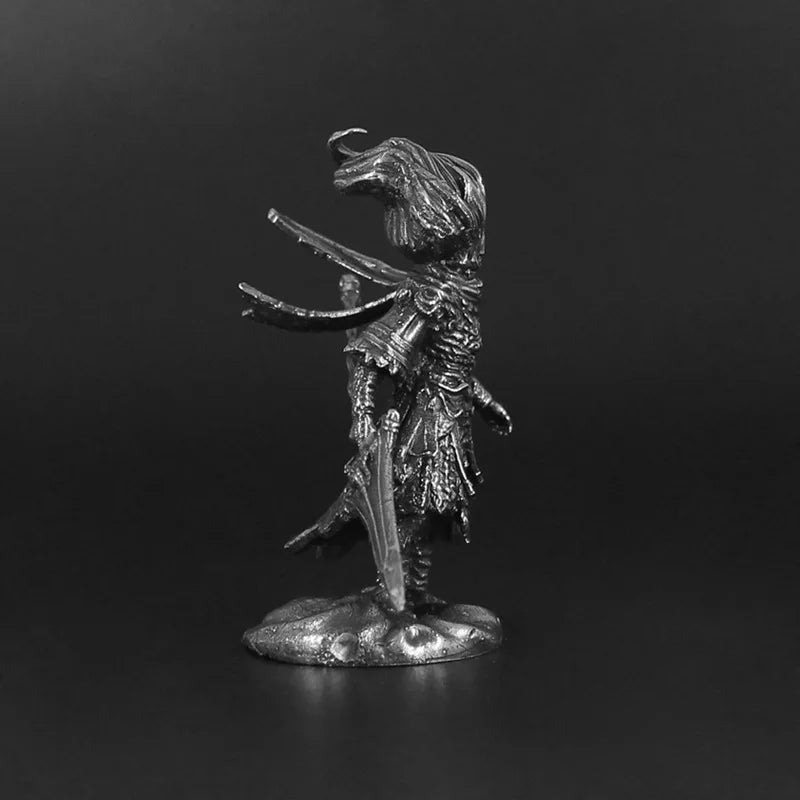 Vintage White Brass Dark Souls III Nameless King Anime Action Figurine Metal Game Character Model Collections Toy Gifts