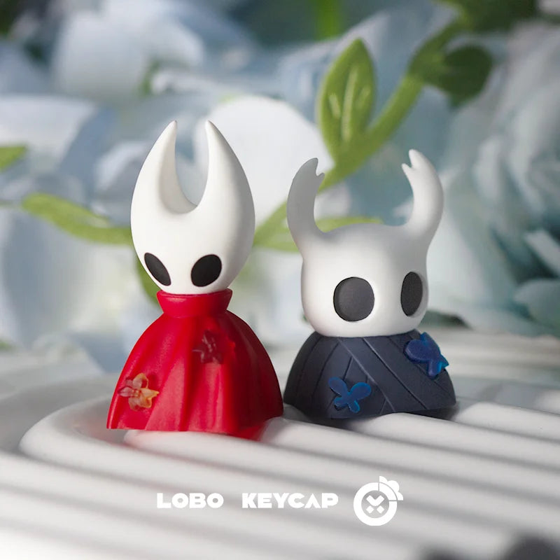 Hollow Knight Keycap Single Transparent Kawaii Hornet Creative Keycap Resin Mechanical Keyboard Customized Esc Game Peripheral