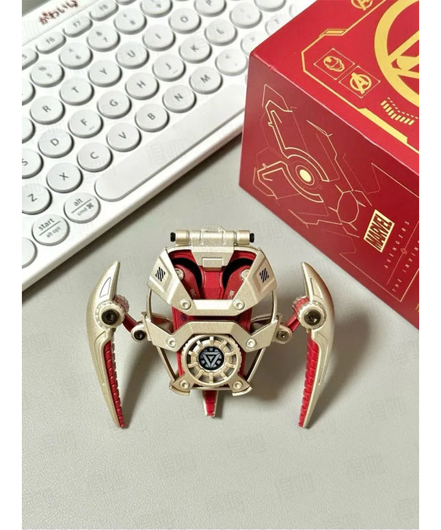 MARVEL Collaboration Bluetooth Headphones ANC Active Noice Cancellation Bluettoth Wireless Earphones Sports Gaming Gift Iron Man