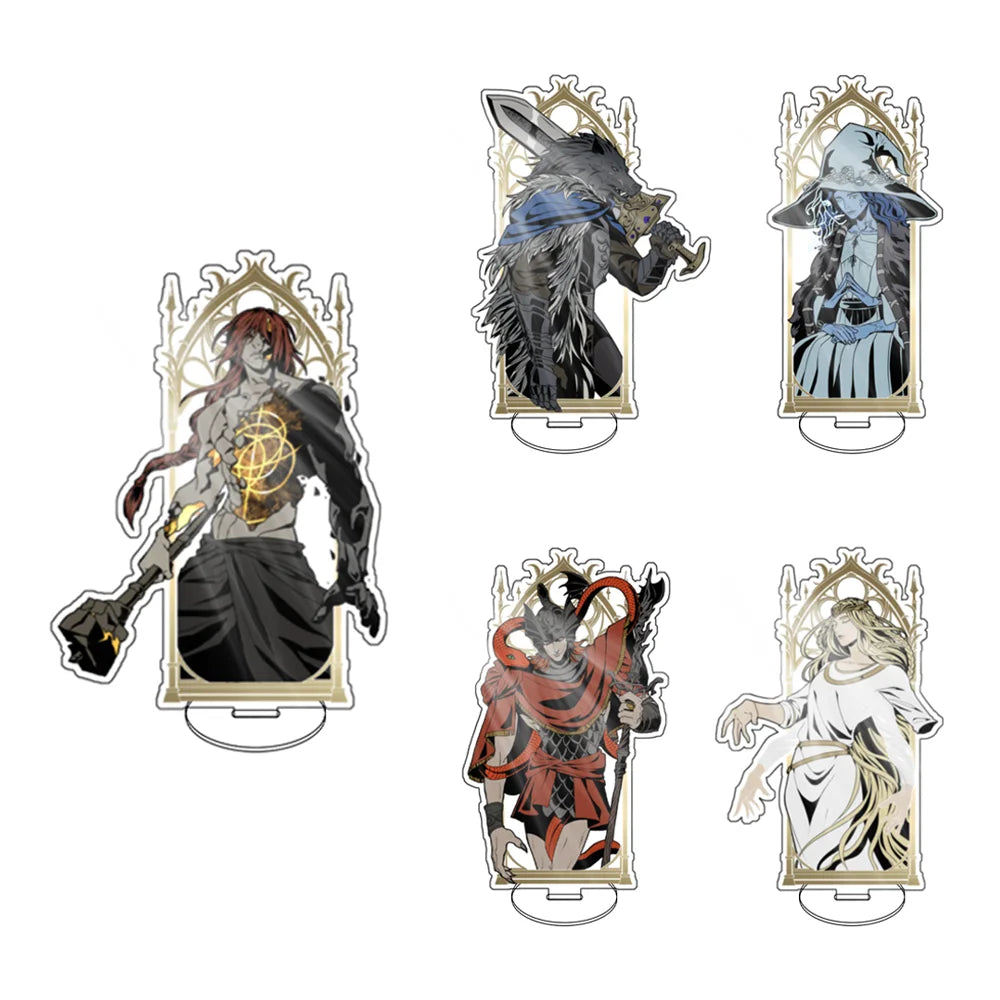 Anime Game Elden Ring 15CM Melina Starscourge Radahn Aseo Queen Marika the Eternal Acrylic Stand Model Plate birthday gifts