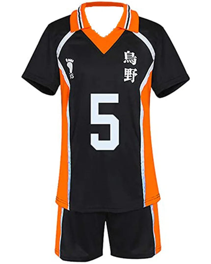 Haikyu!! Haikyuu Cosplay Costume Karasuno Koukou High School Volleyball Club Hinata Shoyo Kageyama Tobio Sportswear Jerseys