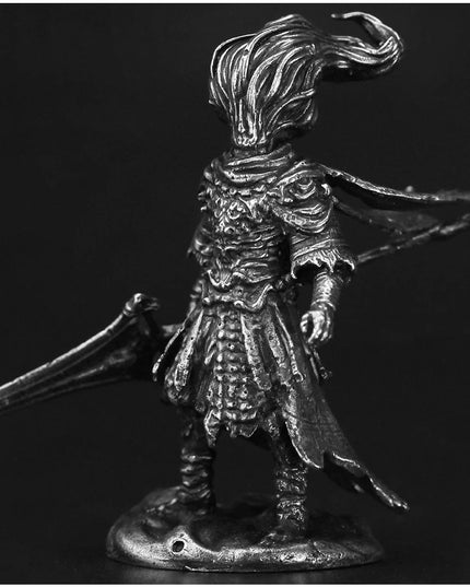 Vintage White Brass Dark Souls III Nameless King Anime Action Figurine Metal Game Character Model Collections Toy Gifts