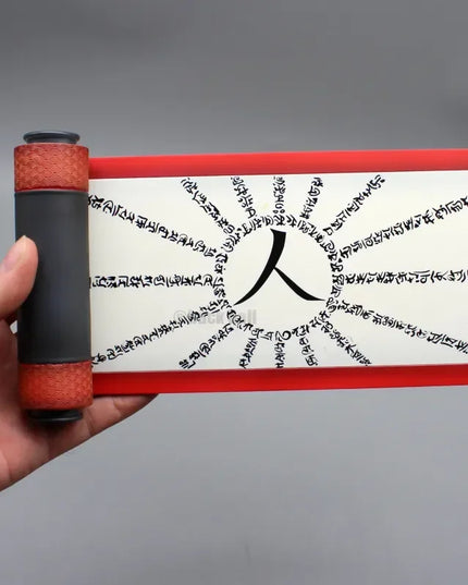 SHF Immortal Mode Uzumaki 2.0 Cloak Model with Scroll Accessories