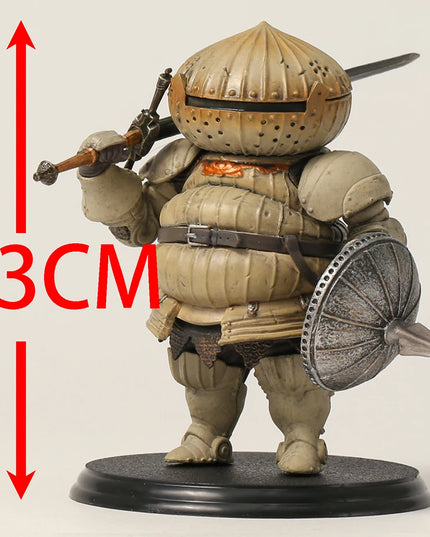 DARK SOULS Q Collection Catalina Knight Siegmeyer 13cm Figurine Doll Collectible Model Decoration Toy